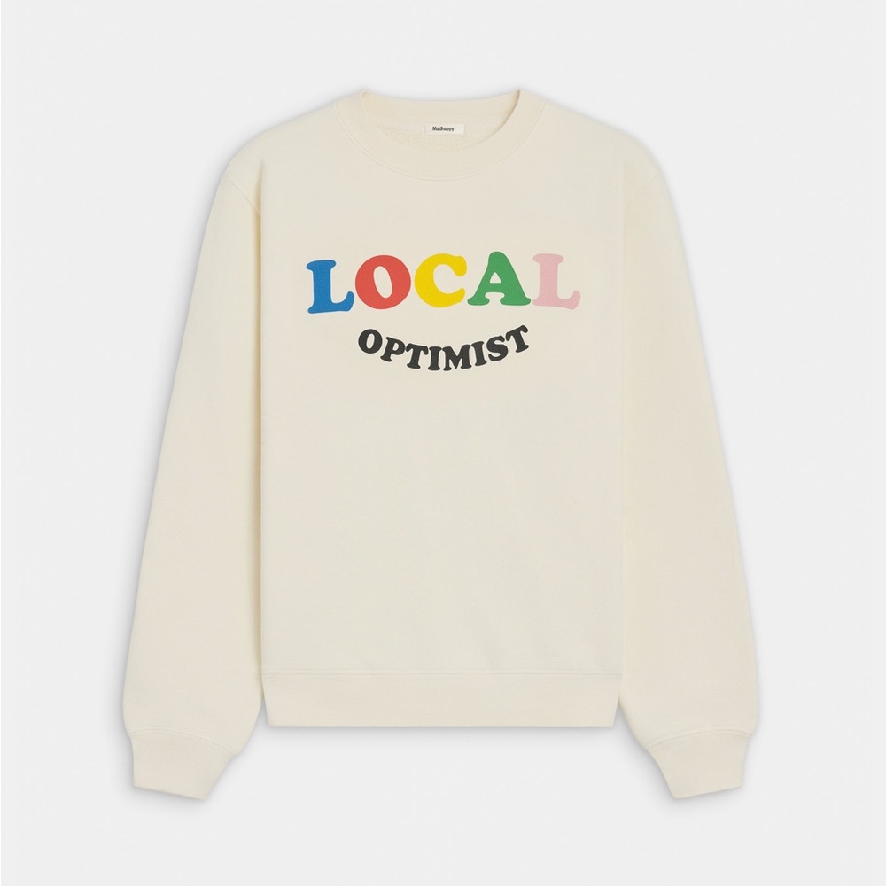 Unisex - Madhappy 
Local Optimist Fleece Crewneck